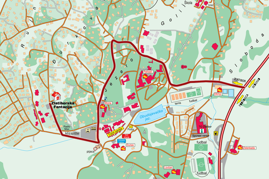 turisticka mapa srbije. turisticka mapa srbije.