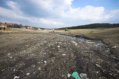 Zlatibor - smece u centru